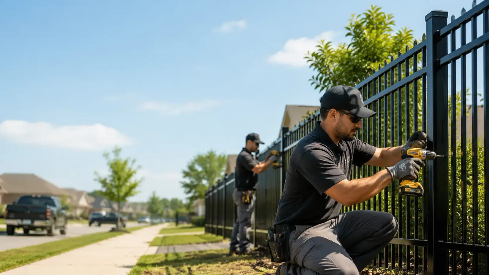 Metal Fence Installation in Callaway, VA